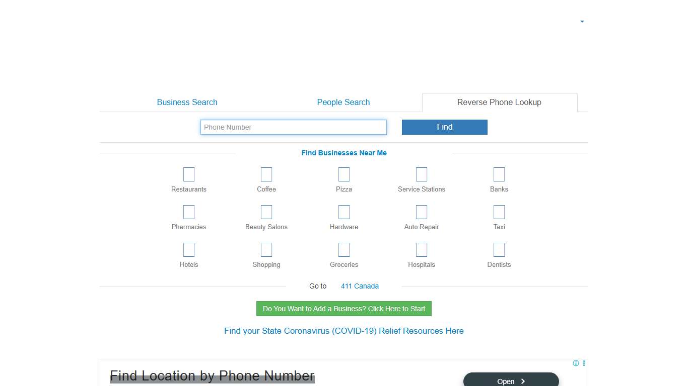 U.S. Reverse Phone Lookup - 411.info